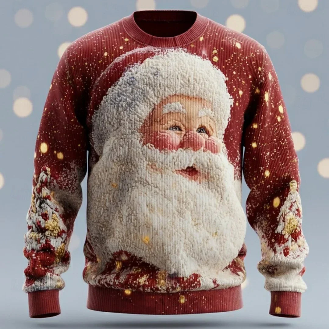 Unisex Julemand Striktrøje