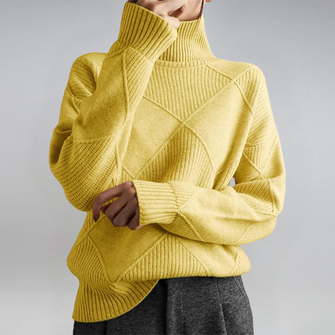 Anne - Premium Rullekrave Sweater