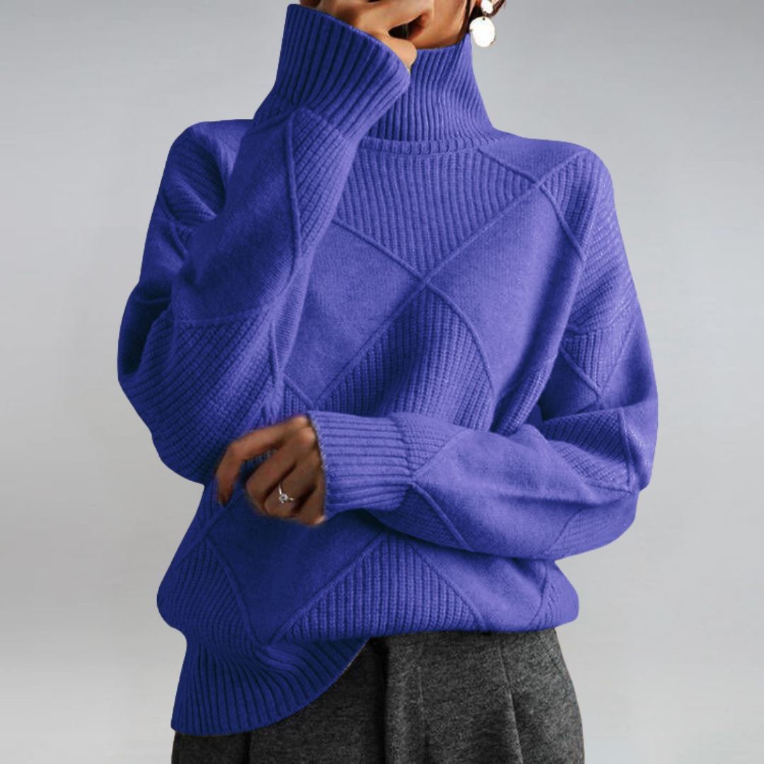Anne - Premium Rullekrave Sweater