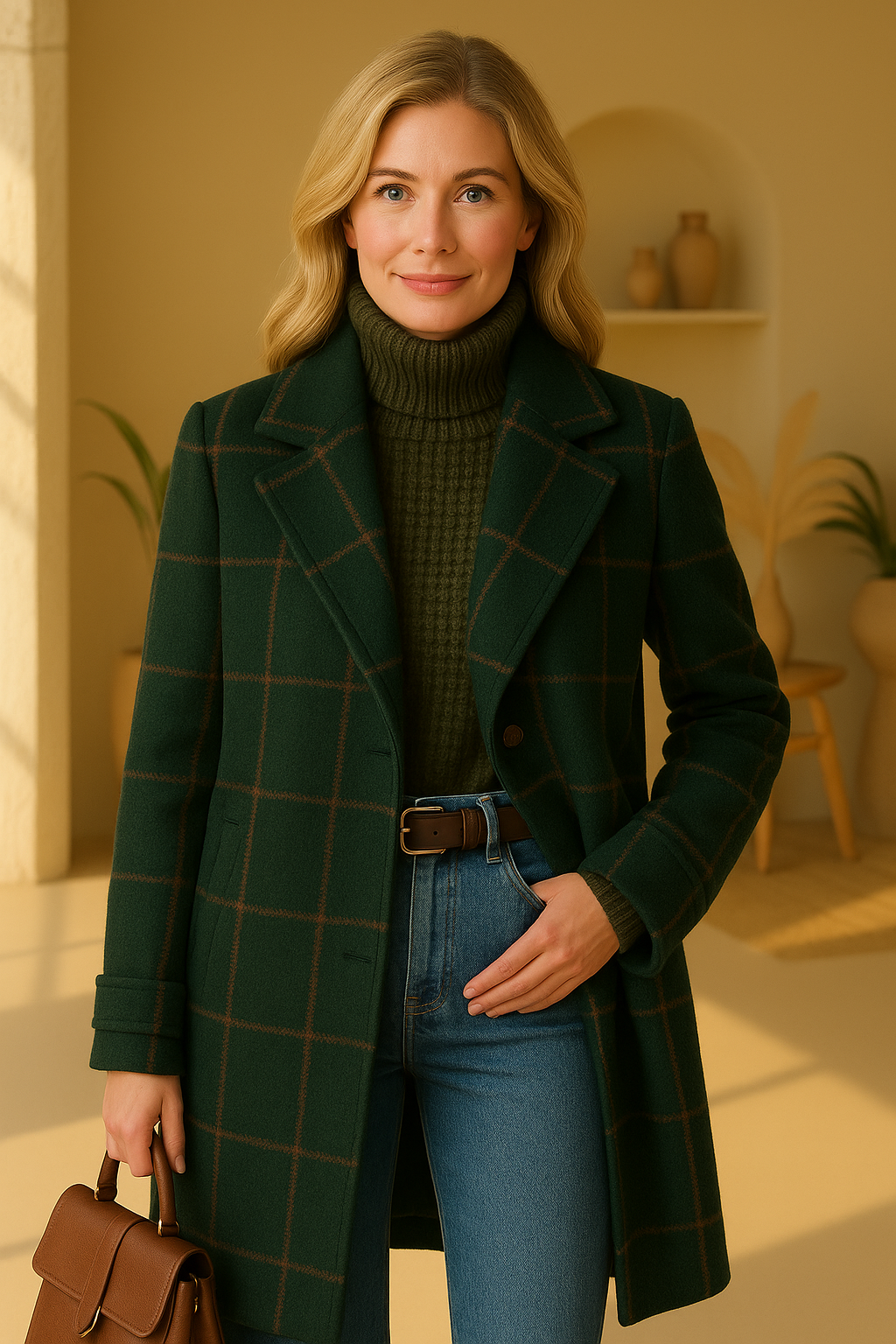 Mathilde - Elegant Uldfrakke