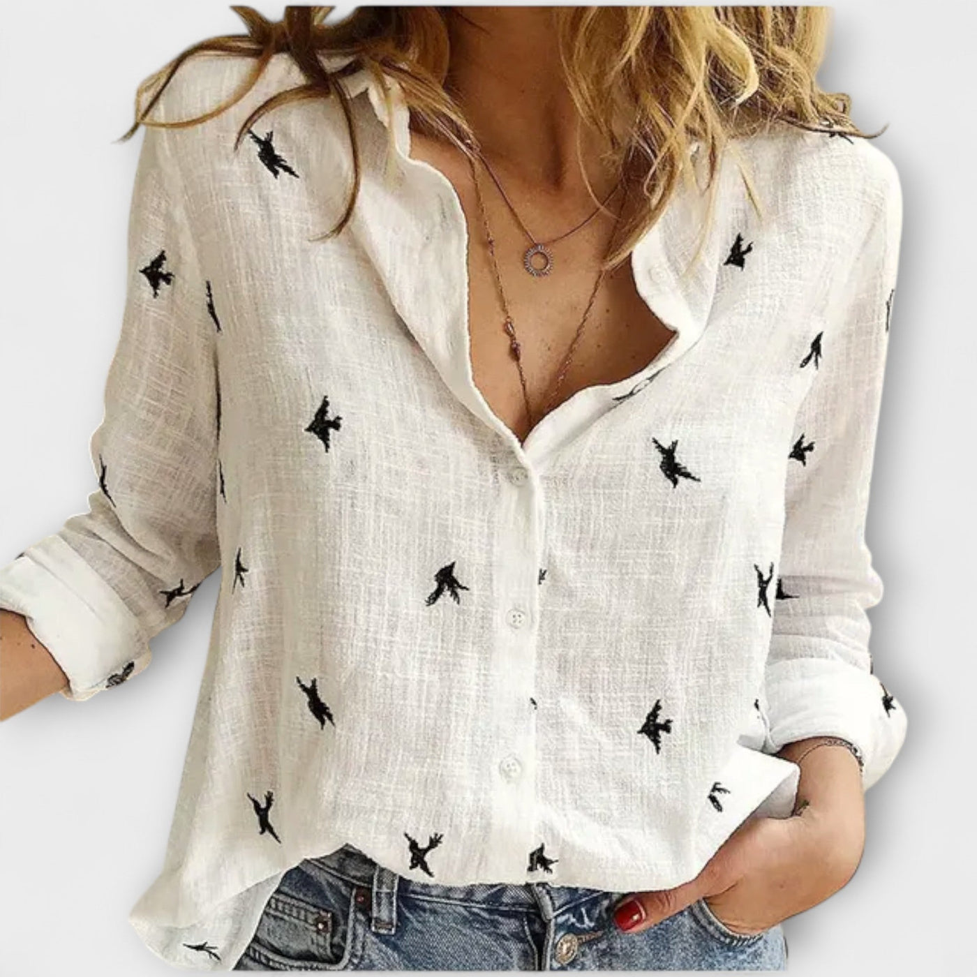 Maarni - Elegant Damebluse
