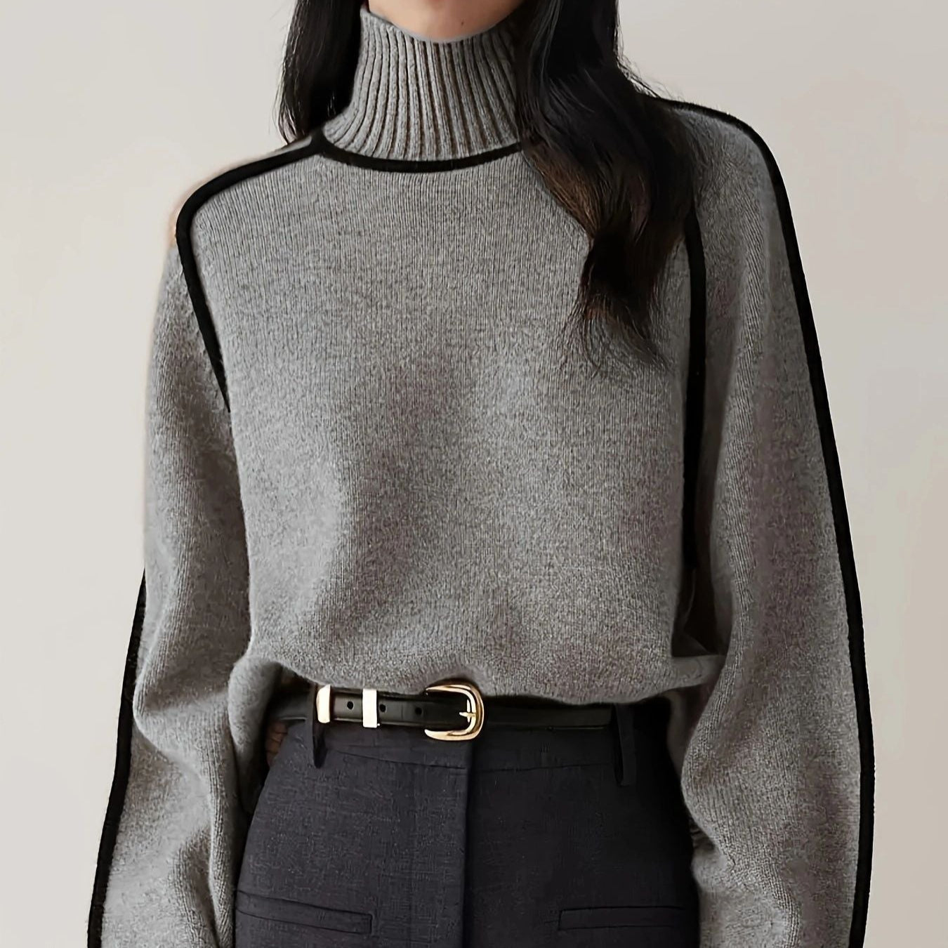 EMILIE - Rullekravepullover