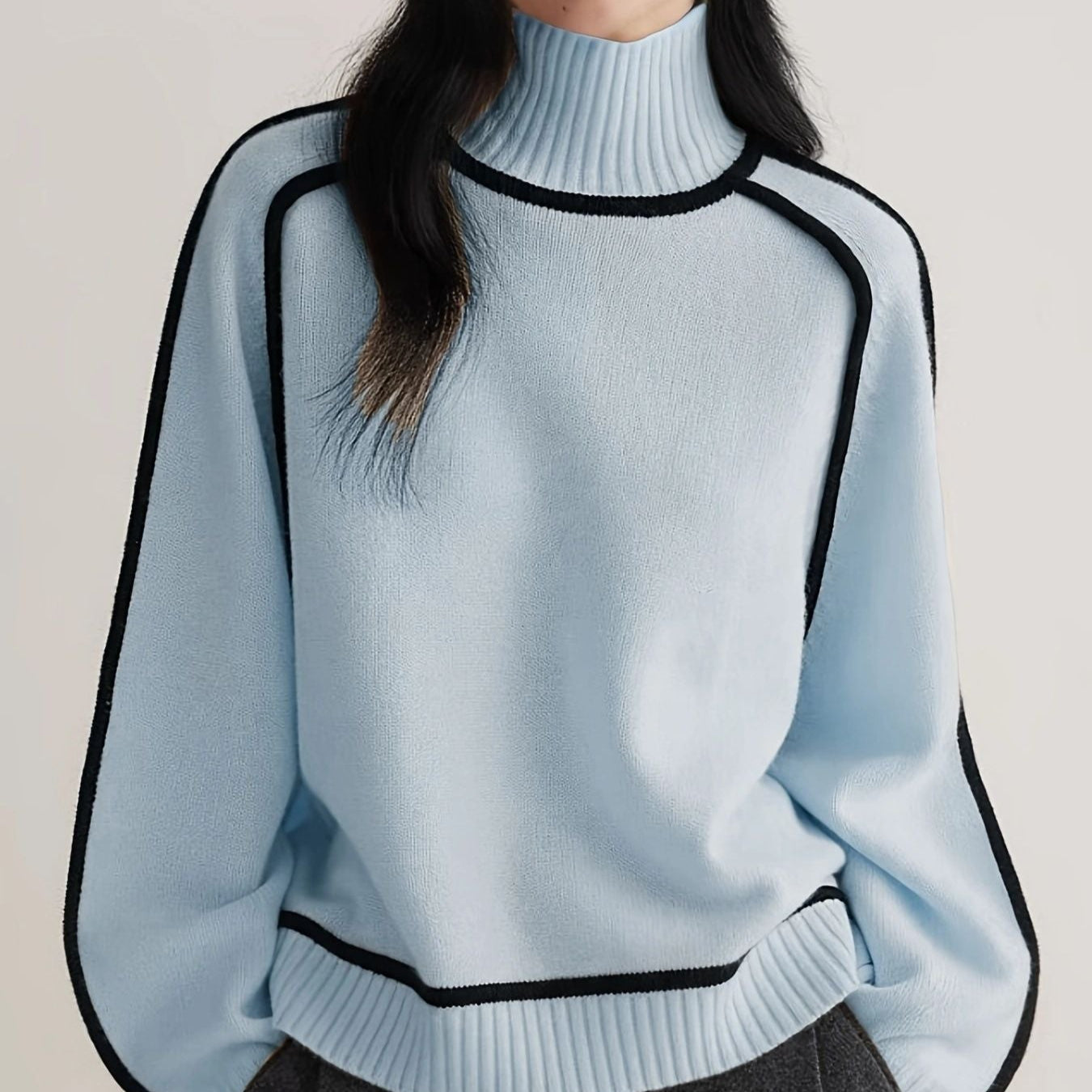 EMILIE - Rullekravepullover