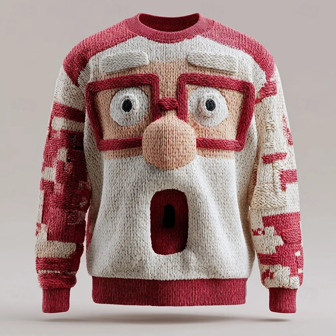Unisex Julemand Striktrøje