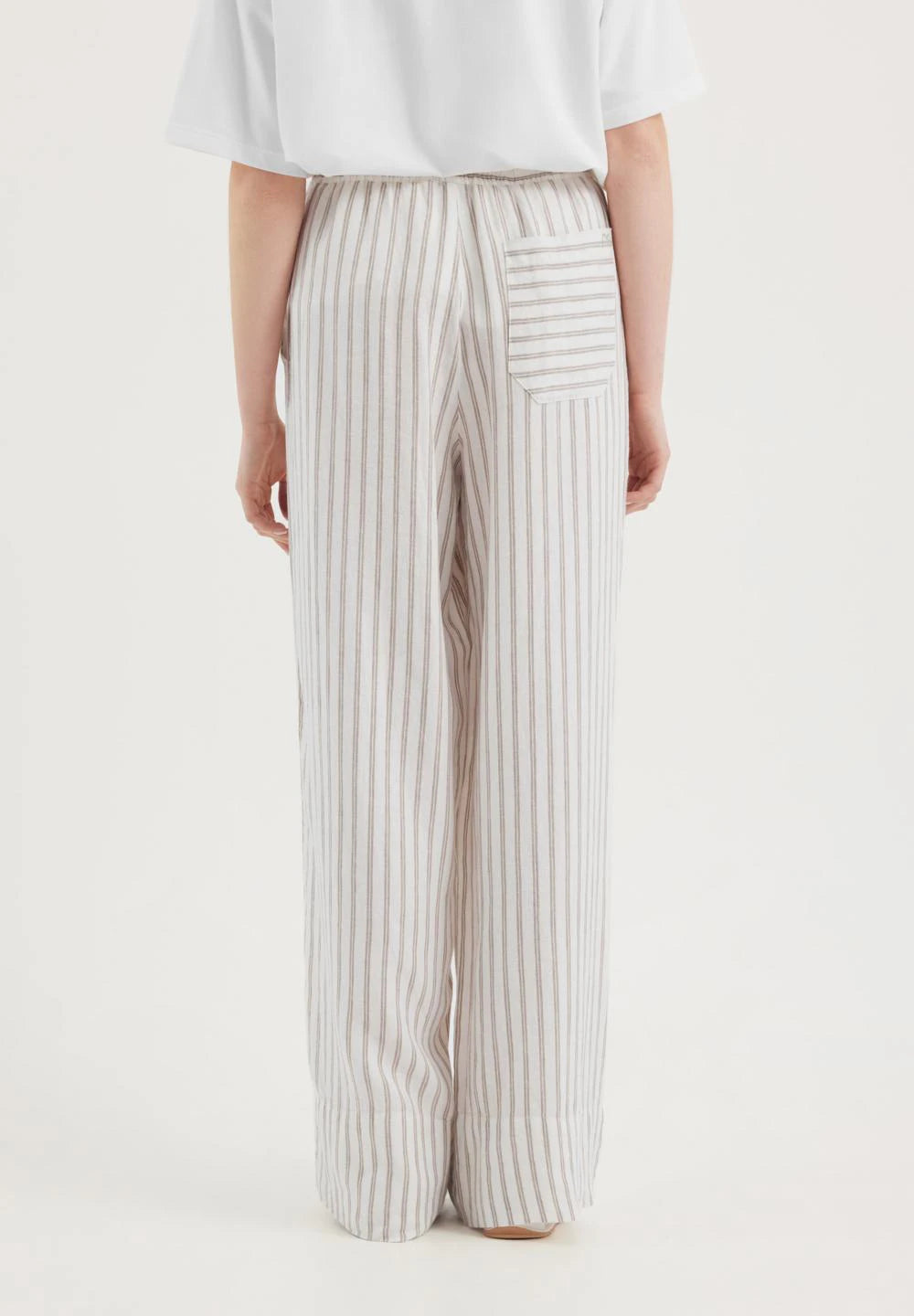 Stribet Bukser PJ - grey