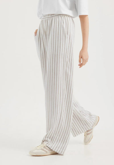 Stribet Bukser PJ - grey