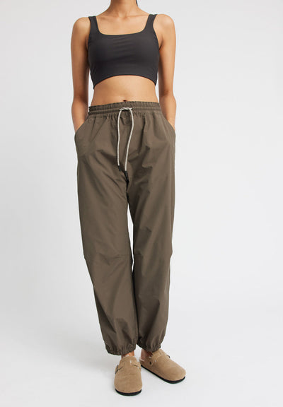 Track Pants - dark brown