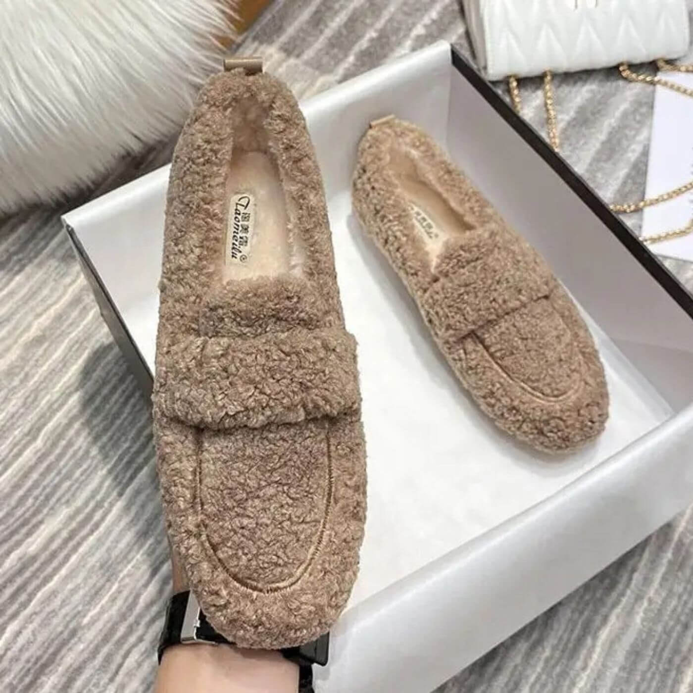 Lyka | Cozy Warm Mokkasiner