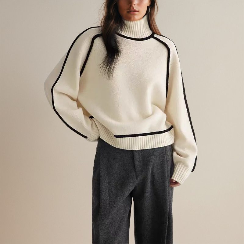 EMILIE - Rullekravepullover